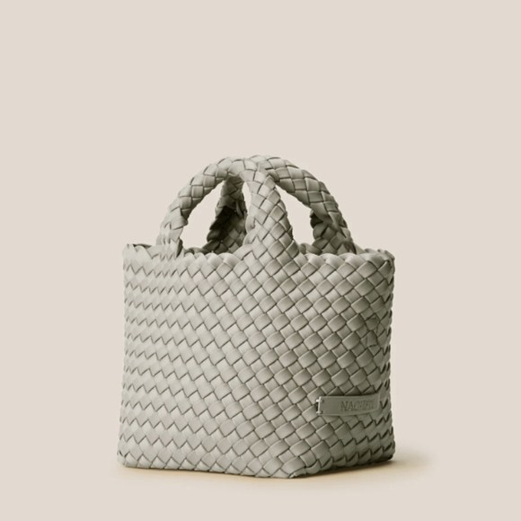 Naghedi St. Barths Petit Tote Celadon Light Jade Green - Picture 5 of 8